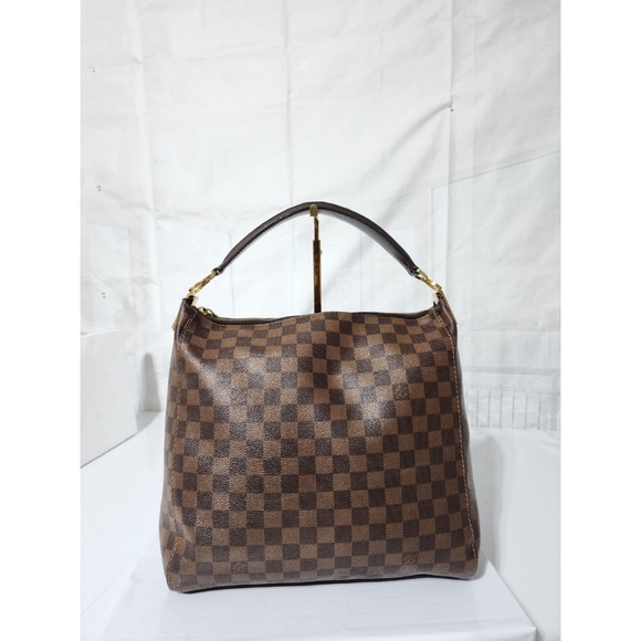 LOUIS VUITTON Damier Ebene Portobello PM Brown - Picture 3 of 15